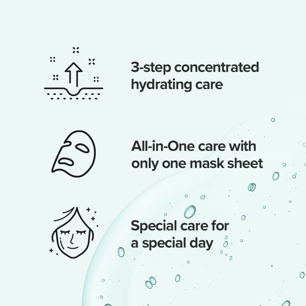 Marine Luminous Pearl Deep Moisture 3-Step Mask - 1 Sheet