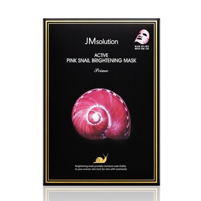 Active Pink Snail Brightening Mask - 1 Sheet