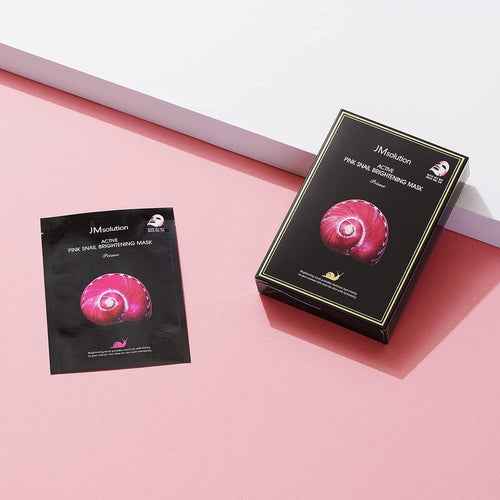 Active Pink Snail Brightening Mask - 1 Sheet