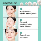Marine Luminous Pearl Deep Moisture 3-Step Mask - 1 Sheet