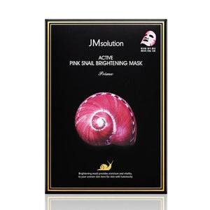 JMsolution Active Pink Snail Brightening Mask - 1 Sheet