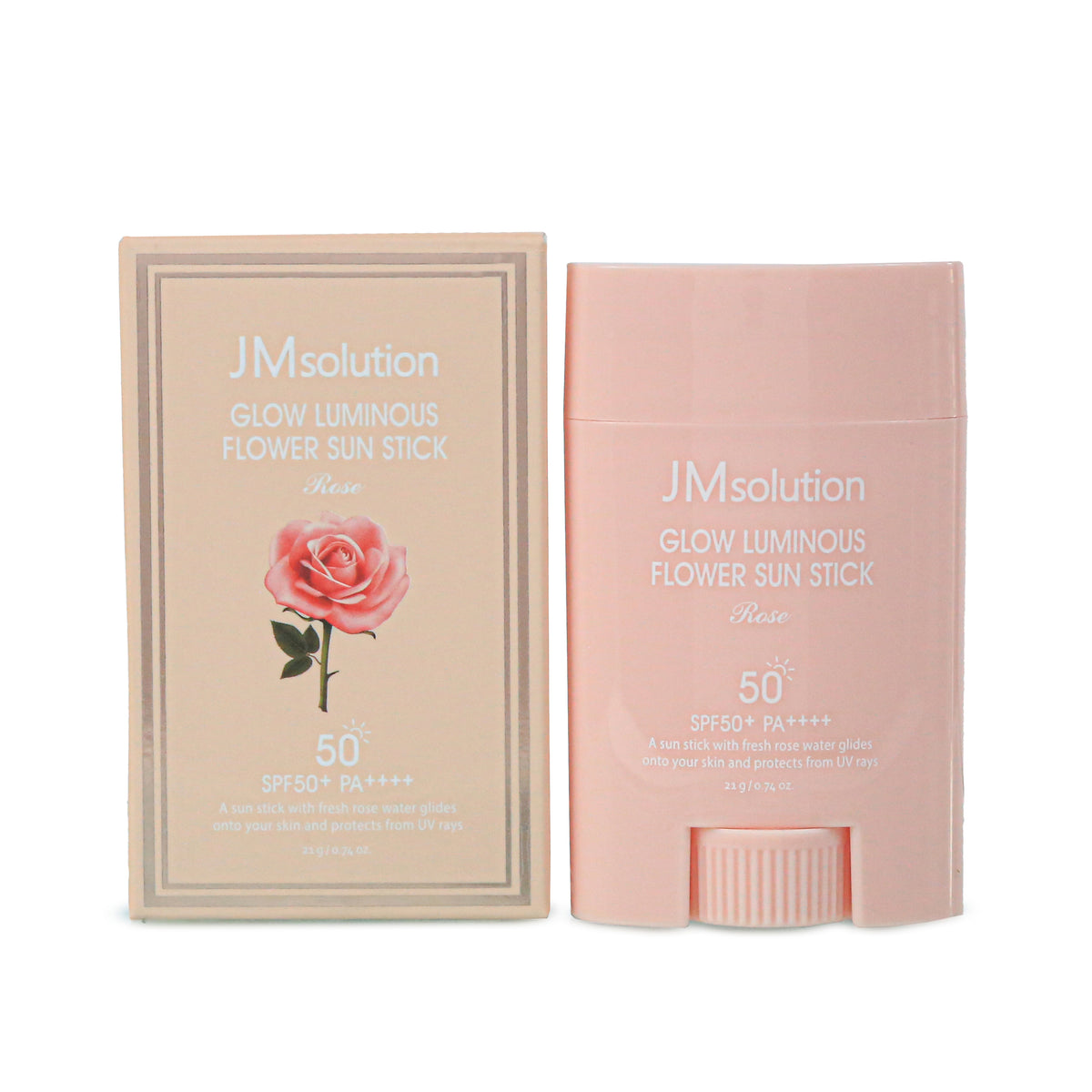 Glow Luminous Flower Sun Stick Pink