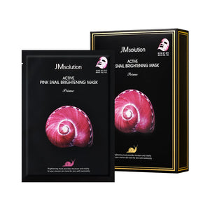 JMsolution Active Pink Snail Brightening Mask - 1 Sheet