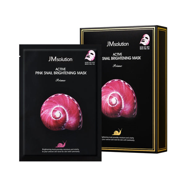 JMsolution Active Pink Snail Brightening Mask - 1 Sheet