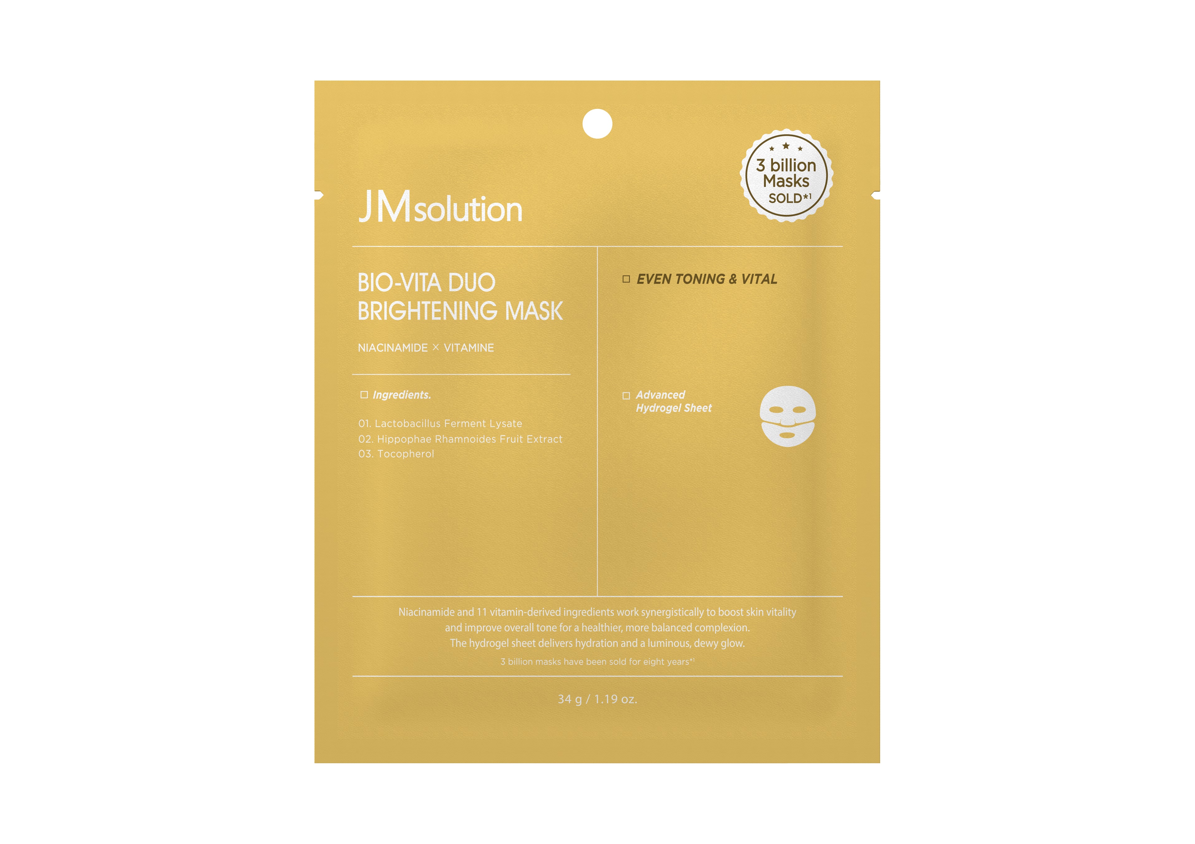 Bio Vita Duo Brightening Mask - 1 Sheets